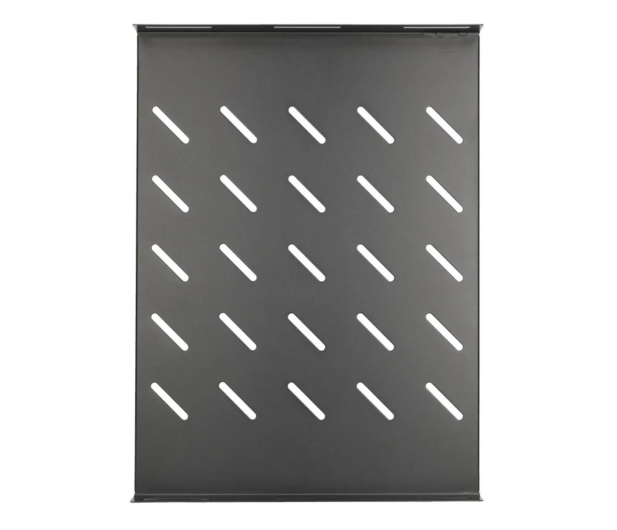 ExtraLink Półka do szaf wiszących 19" 350MM 1U (czarna) - 1087876 - zdjęcie